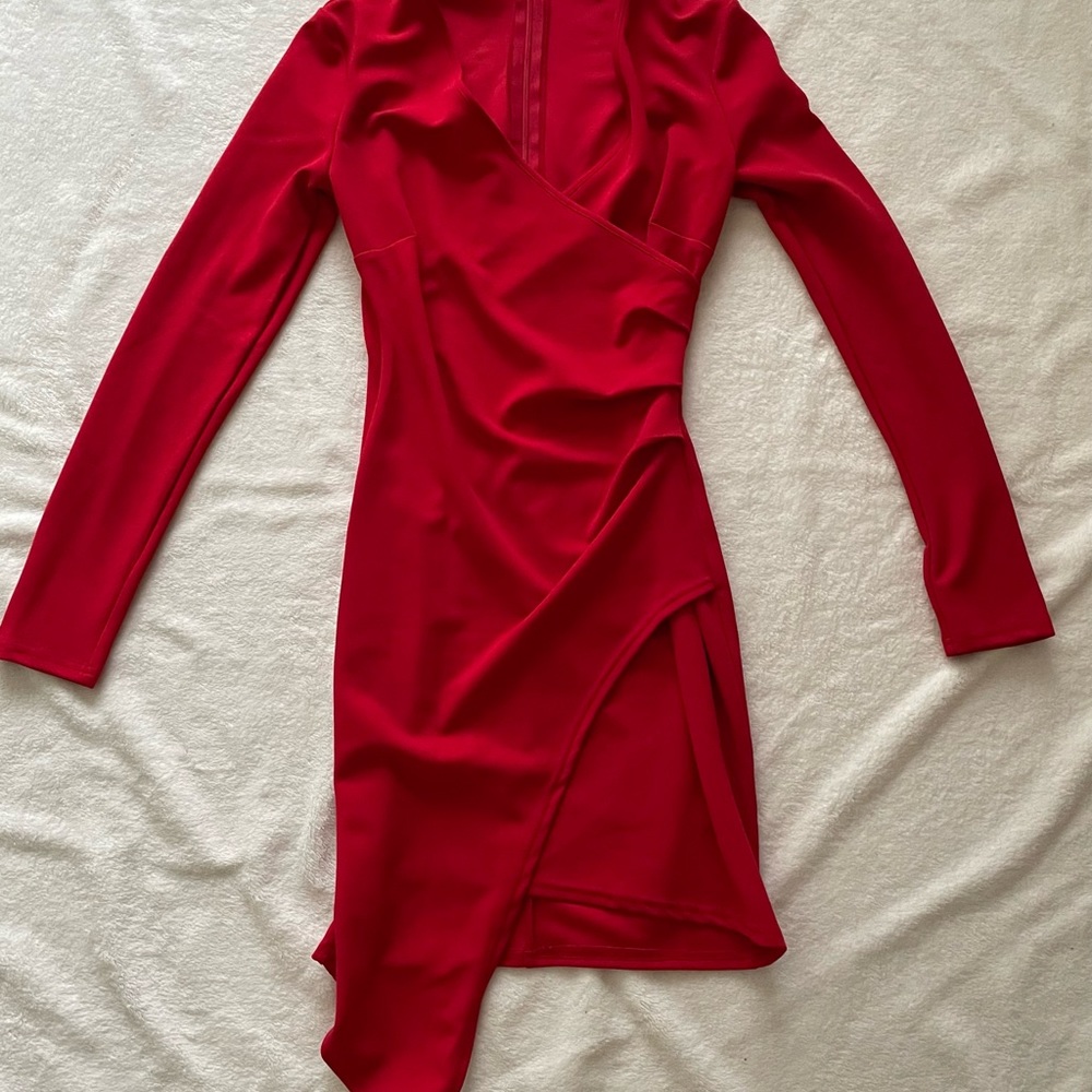 Womens red dress